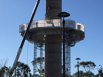 Installing platform Ties