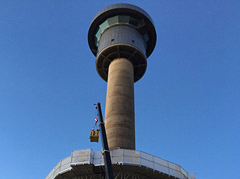 Climbing Control tower